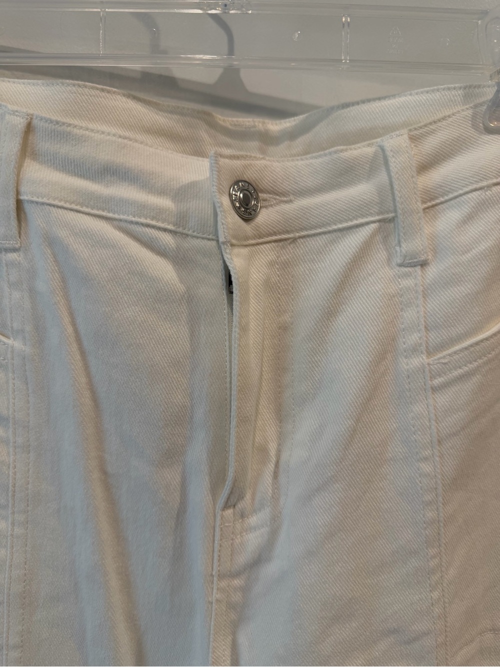 NWT Entro Off White Flared Jeans Size Large - Picture 12 of 16